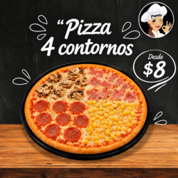 Pizza Promo 4 Contornos